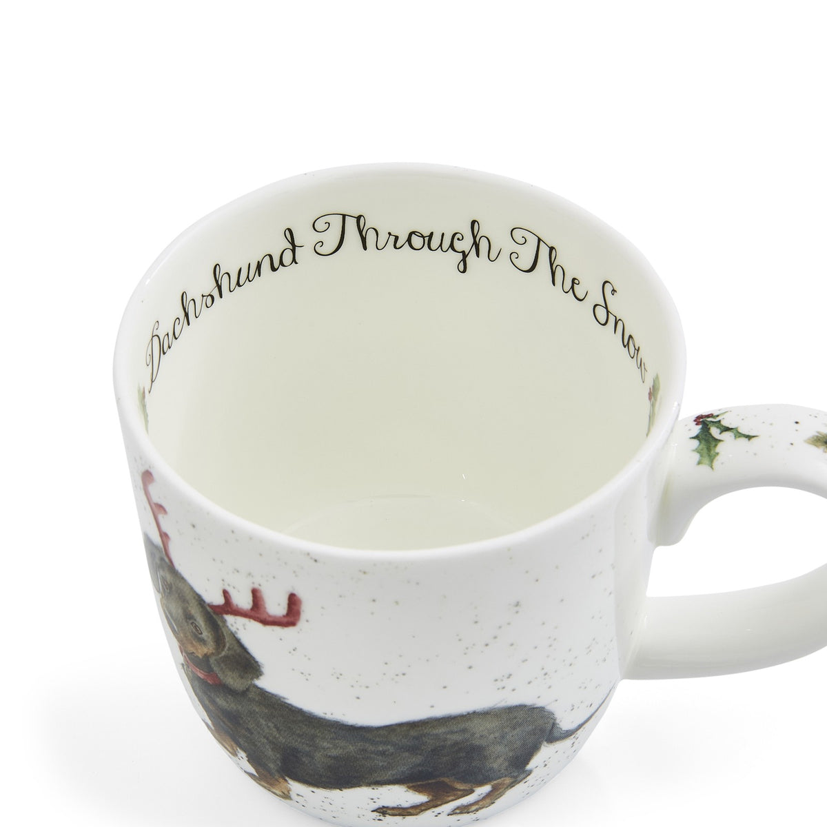 Royal Worcester Wrendale Designs Mug Dachshund