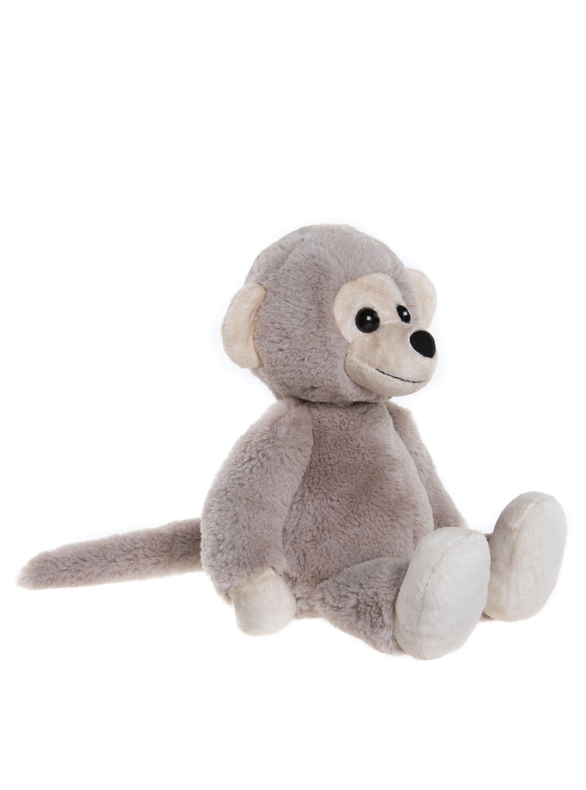 BEAR & ME BY CHARLIE BEARS CHEEKY MONKEY PEBBLE GREY