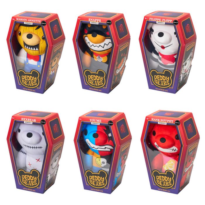 DEDDY BEARS SERIES 4 LARGE COFFIN HANK HOTPOT