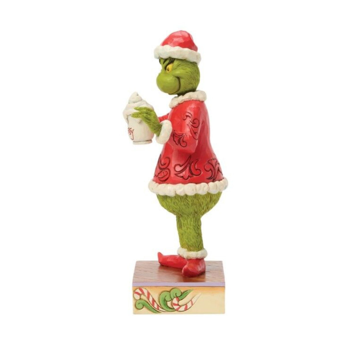 The Grinch By Jim Shore Grinch With Hot Chocolate Mug