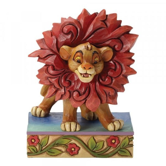 DISNEY TRADITIONS BY JIM SHORE SIMBA PERSONALITY POSE 10CM