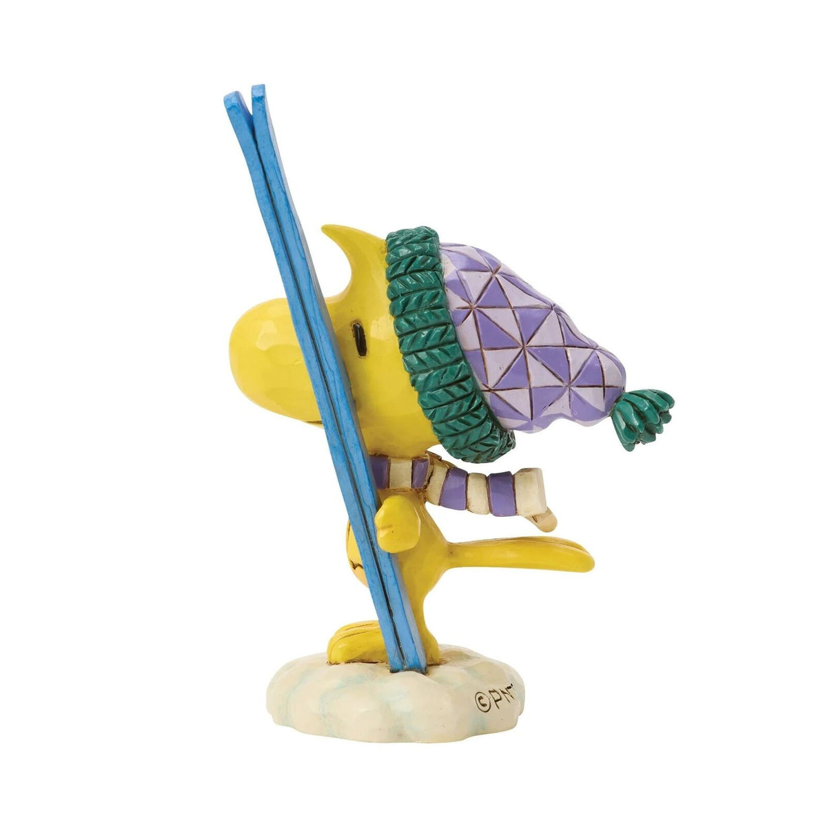 Peanuts By Jim Shore Mini Woodstock With Skis