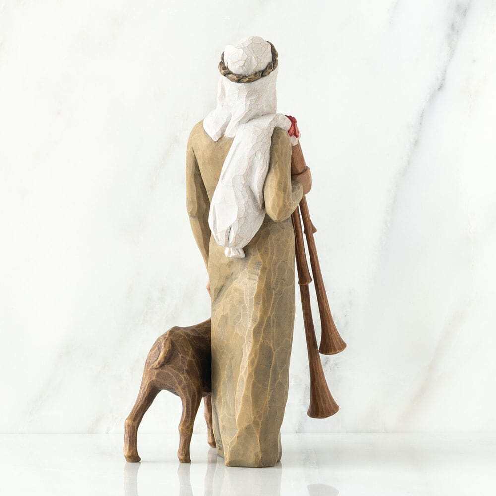 WILLOW TREE NATIVITY - ZAMPOGNARO (SHEPHERD WITH BAGPIPE)