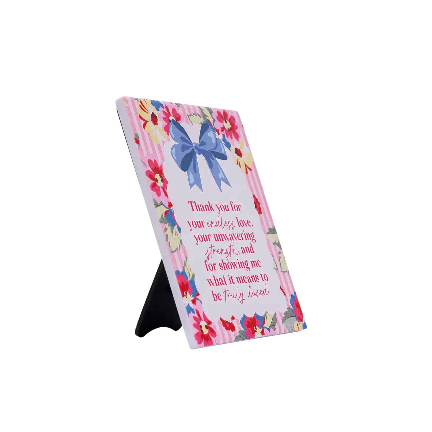 Verse Plaque Thank You Mothers Day