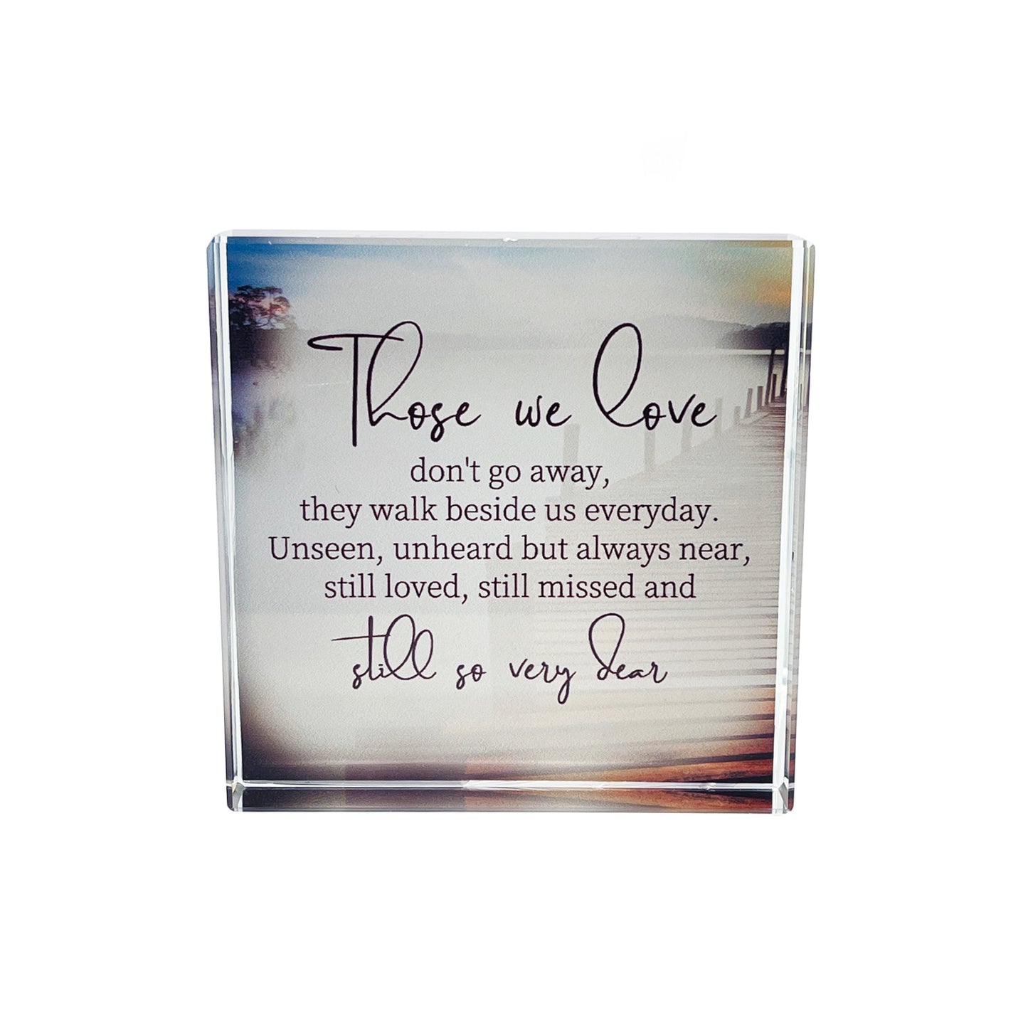 CRYSTAL BLOCK VERSE THOSE WE LOVE