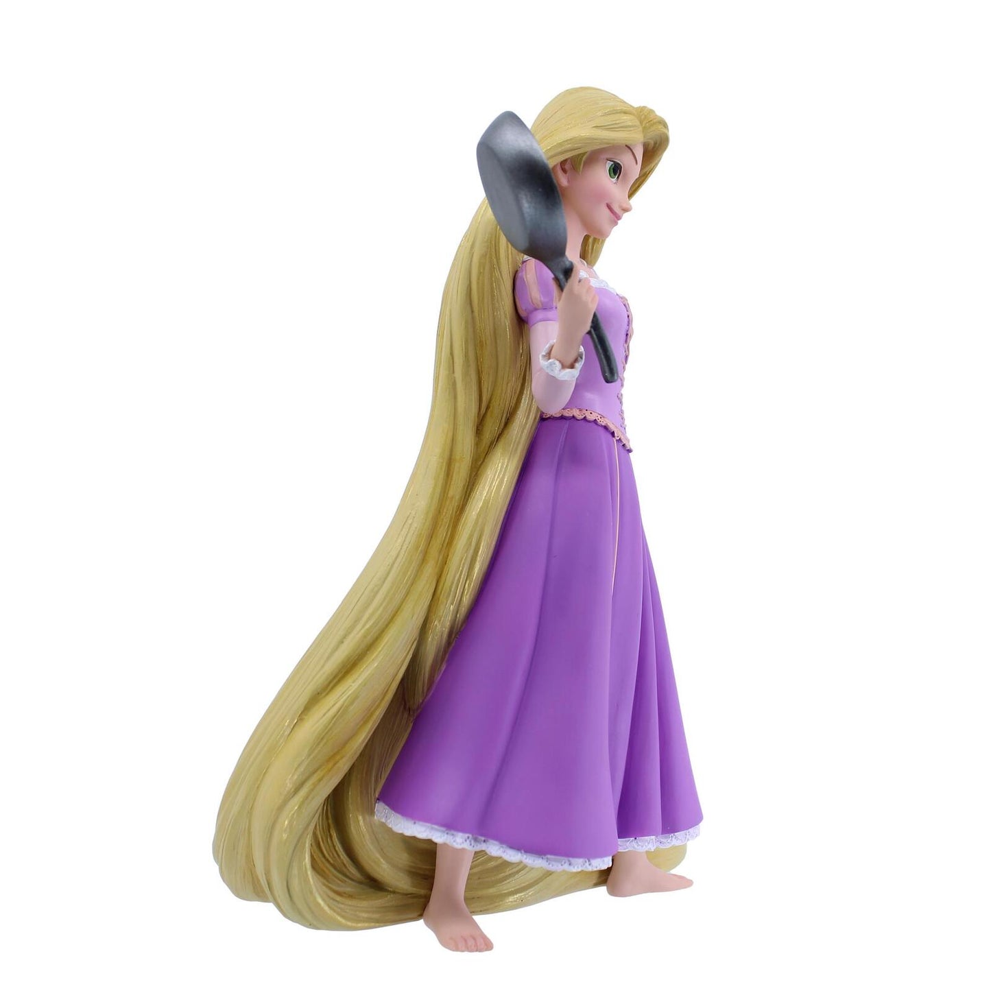 DISNEY SHOWCASE RAPUNZEL HOLDING FRYING PAN