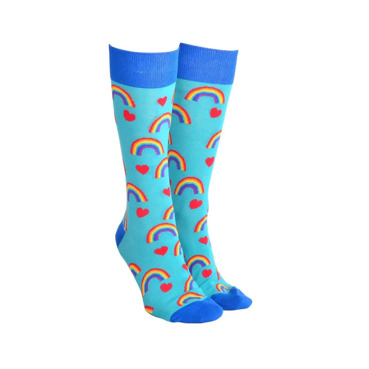 Sock Society Rainbow Heart