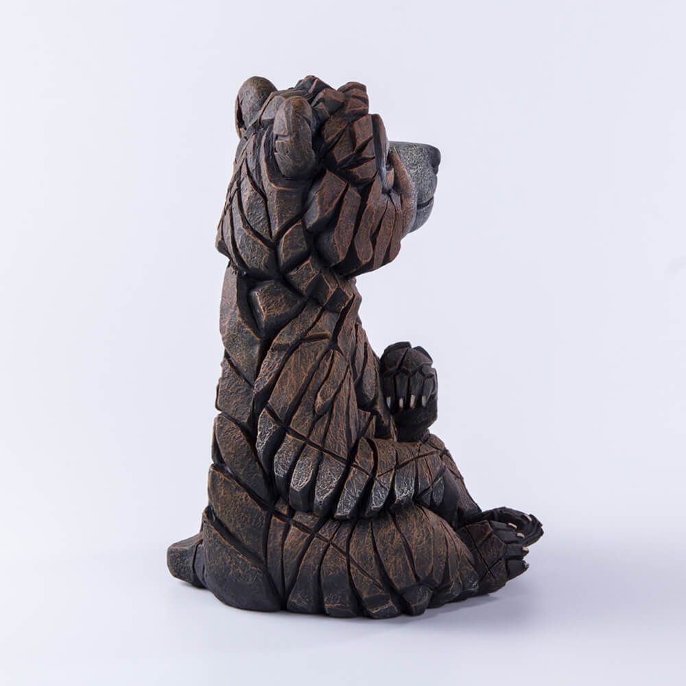 EDGE SCULPTURE BEAR CUB FIGURE
