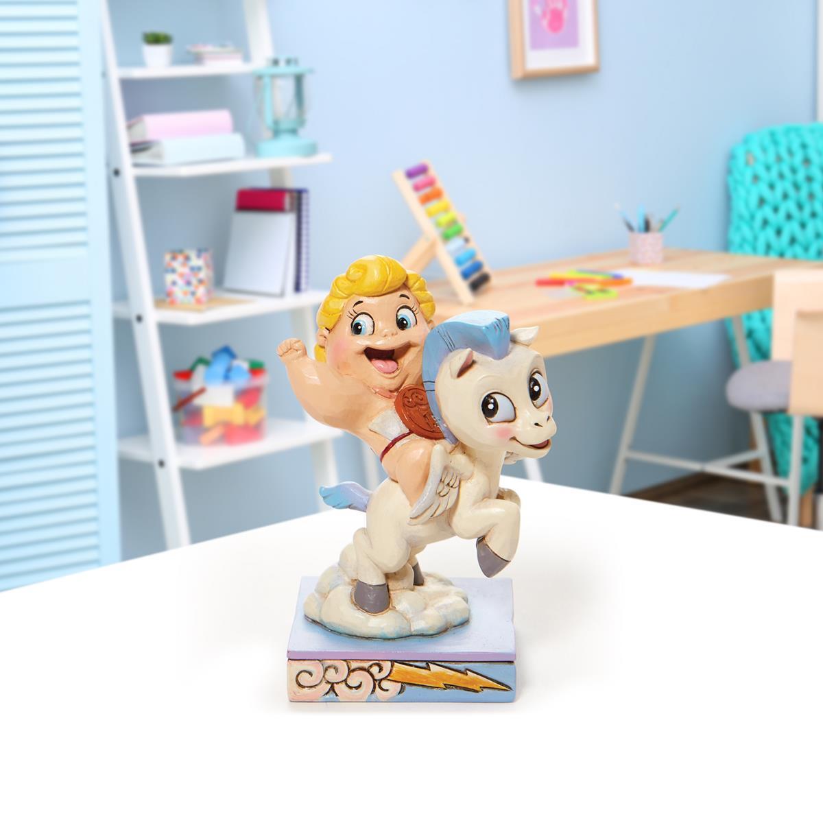 DISNEY TRADITIONS BY JIM SHORE PEGASUS & MERCULES PERSONALITY POSE