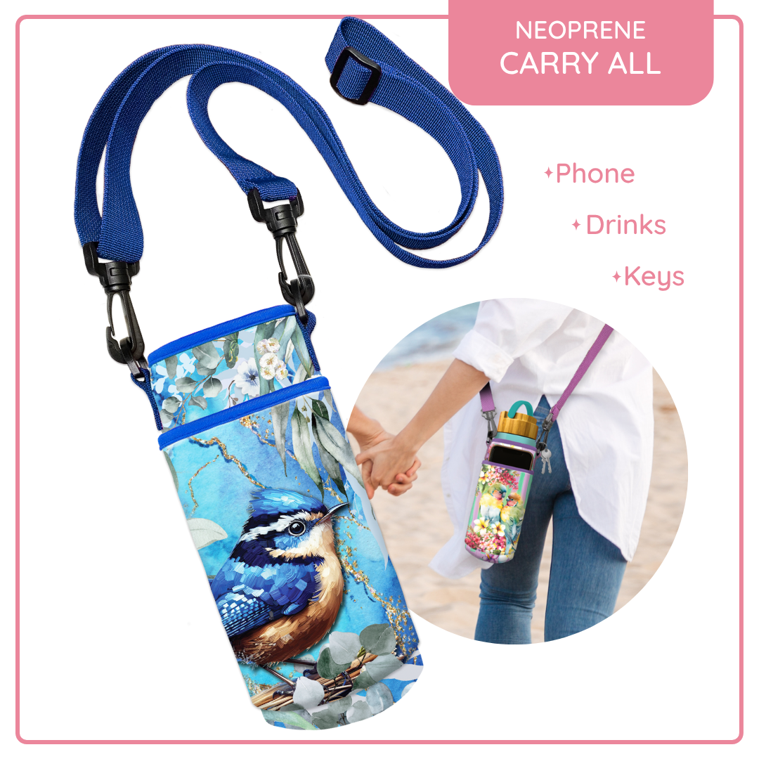 Lisa Pollock Carry All Adjustable Bag Cheeky Wrens