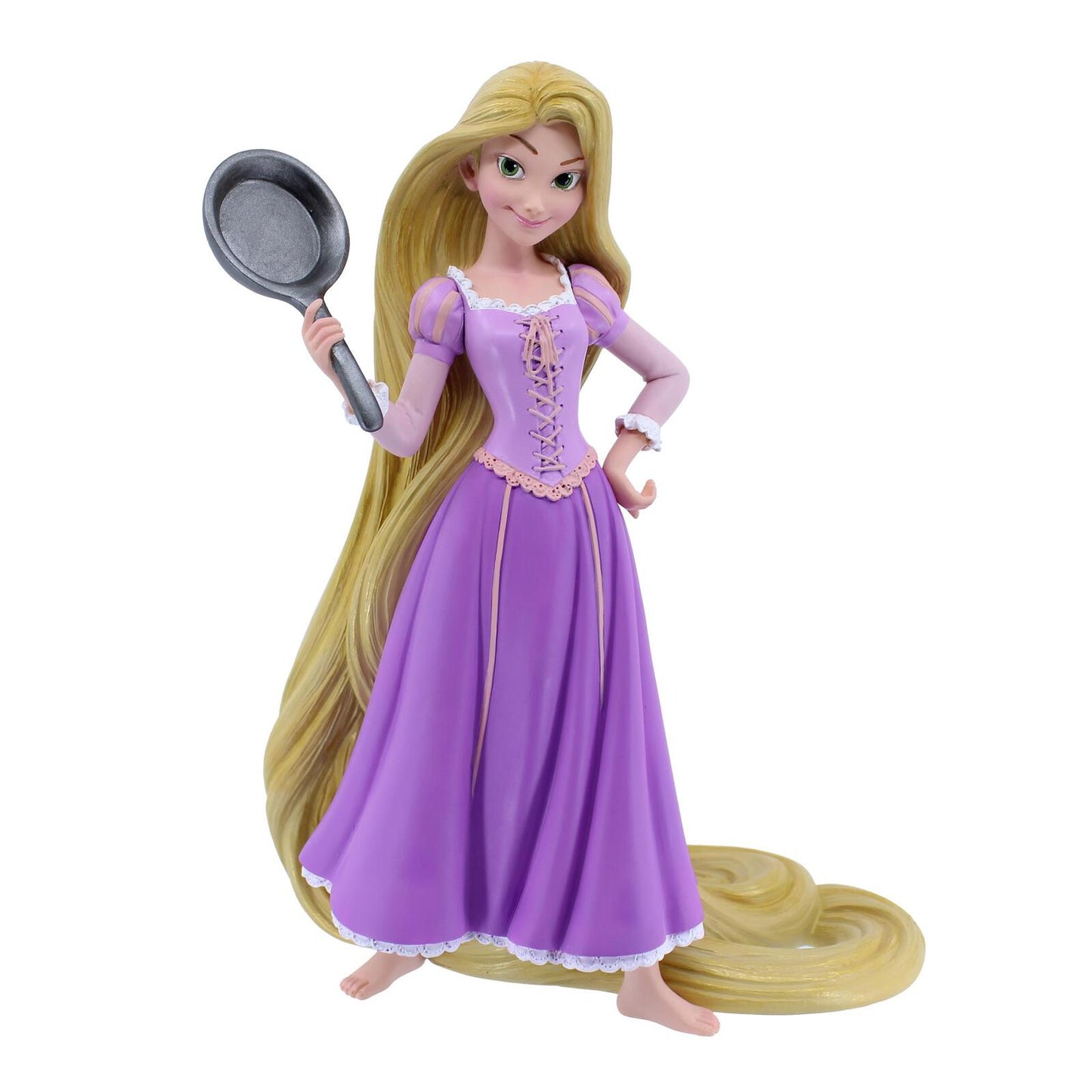 DISNEY SHOWCASE RAPUNZEL HOLDING FRYING PAN
