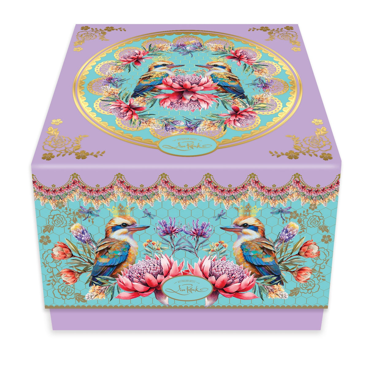 Lisa Pollock Ceramic Cup In Gift Box Vintage Kookas