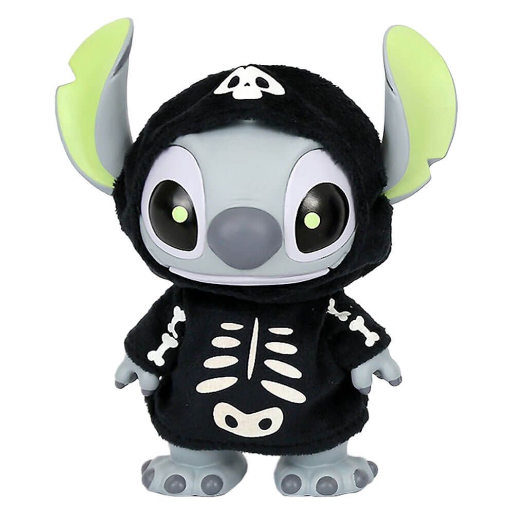 DISNEY STITCH FIGURINE SKELETON OUTFIT 12CM