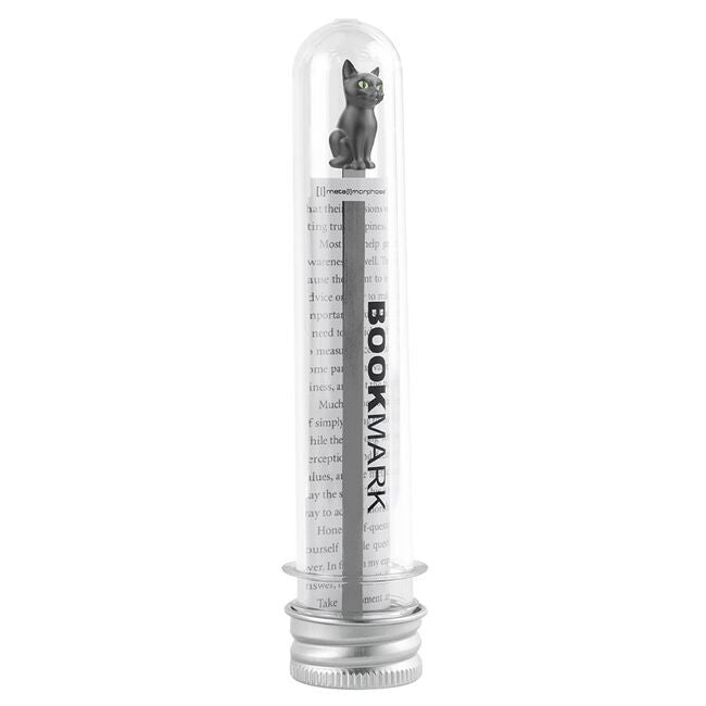 METALMORPHOSE BOOKMARK SITTING BLACK CAT