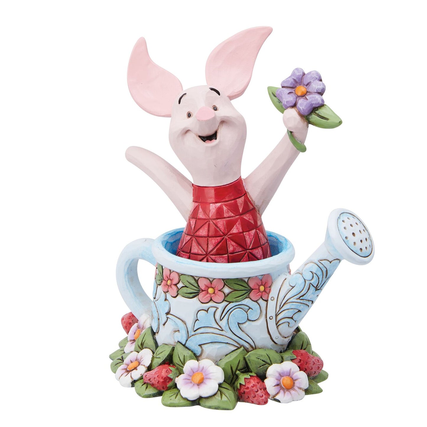 DISNEY TRADITIONS BY JIM SHORE PIGLET IN WATERING CAN