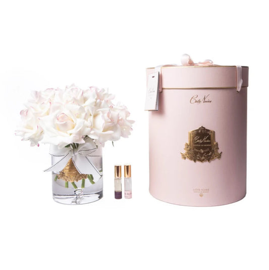 Cote Noire Luxury Grand Bouquet Pink Blush Gold Badge In Pink Box
