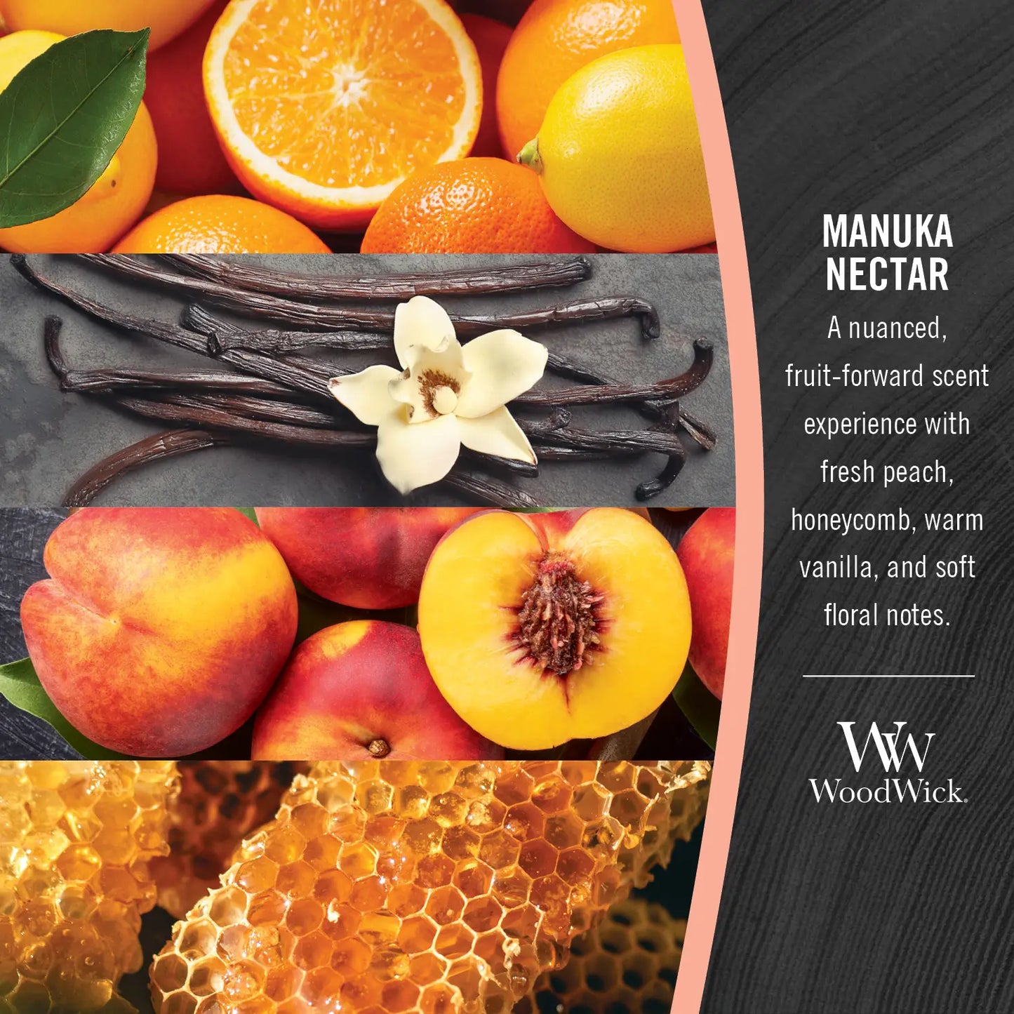 WoodWick Candle Medium Manuka Nectar