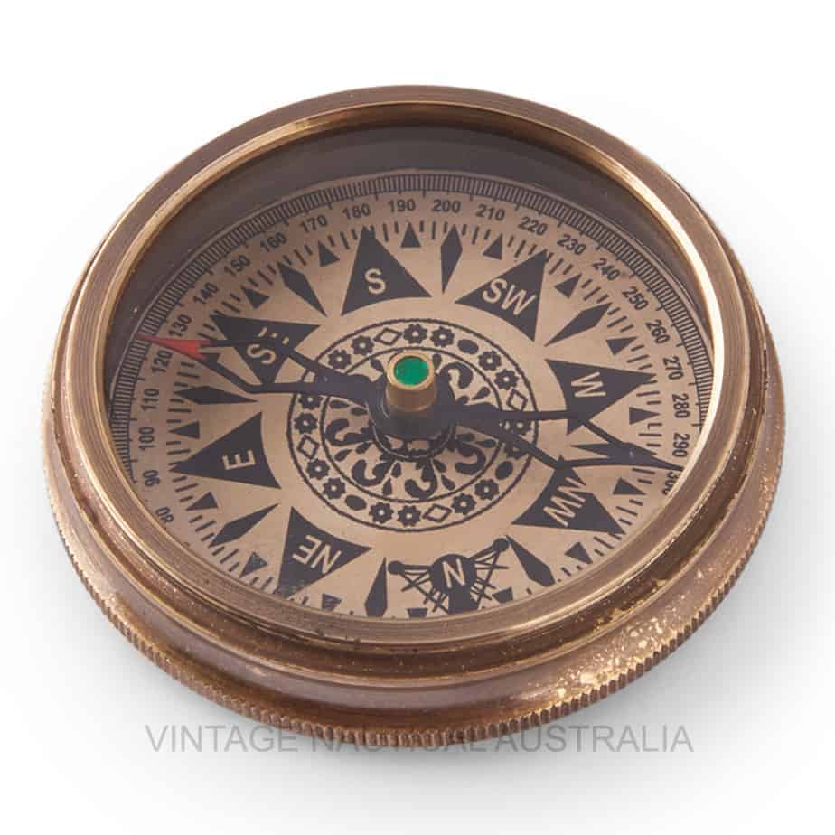 Brass Compass HMS Endeavour