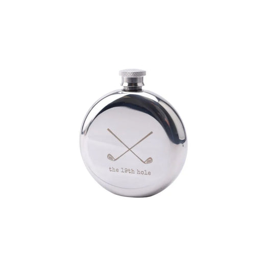 Hip Flask Fairways Golf "The 19th Hole"