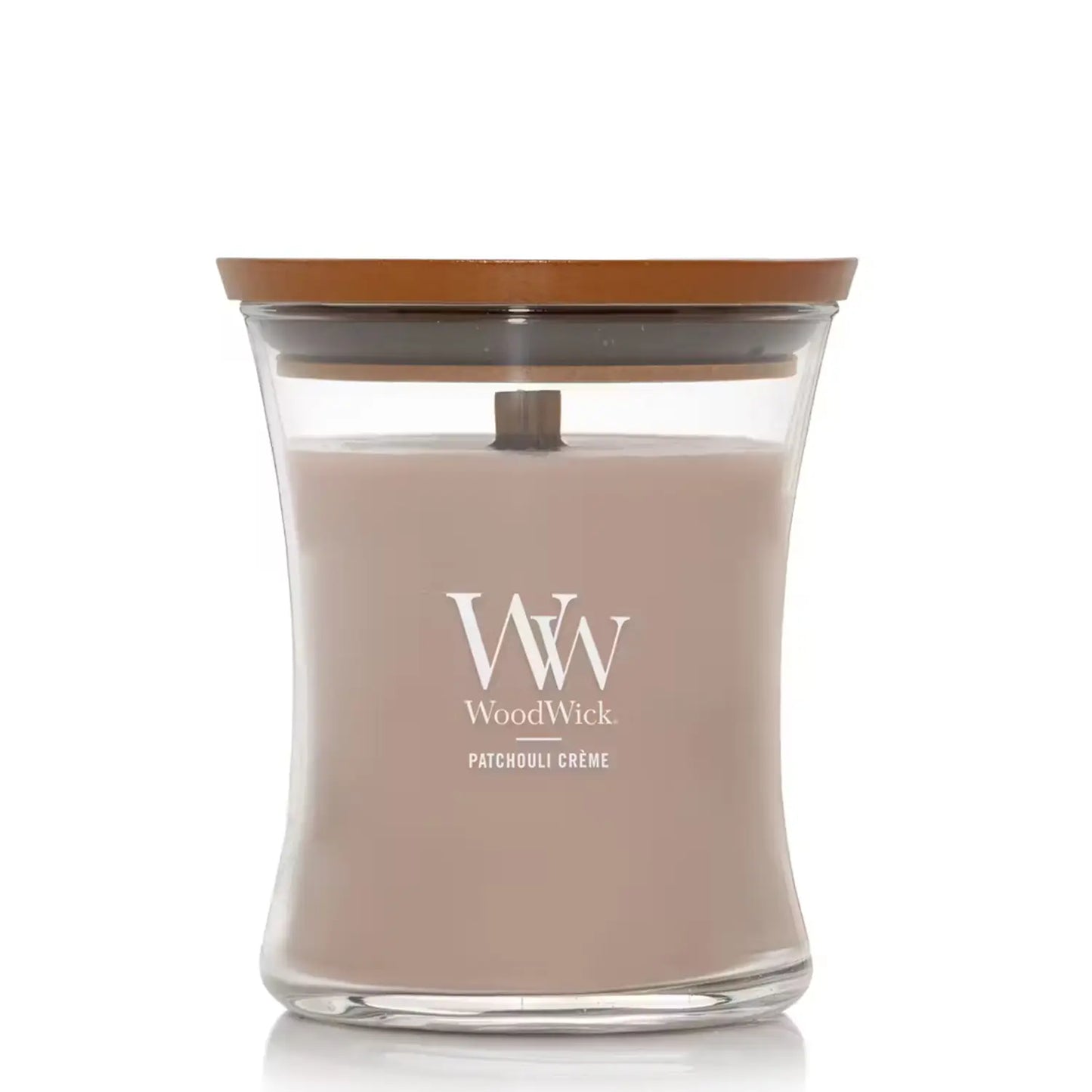 WoodWick Candle Patchouli Crème Medium