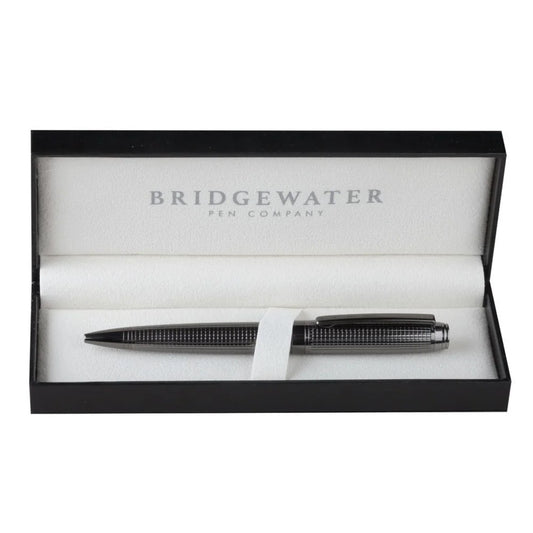 Bridgewater Textured Engraveable Pen With Gift Box