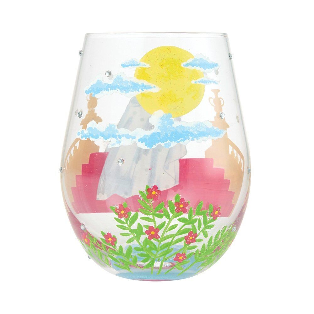 Disney Lolita Stemless Glass Cinderella 'If The Shoe Fits'