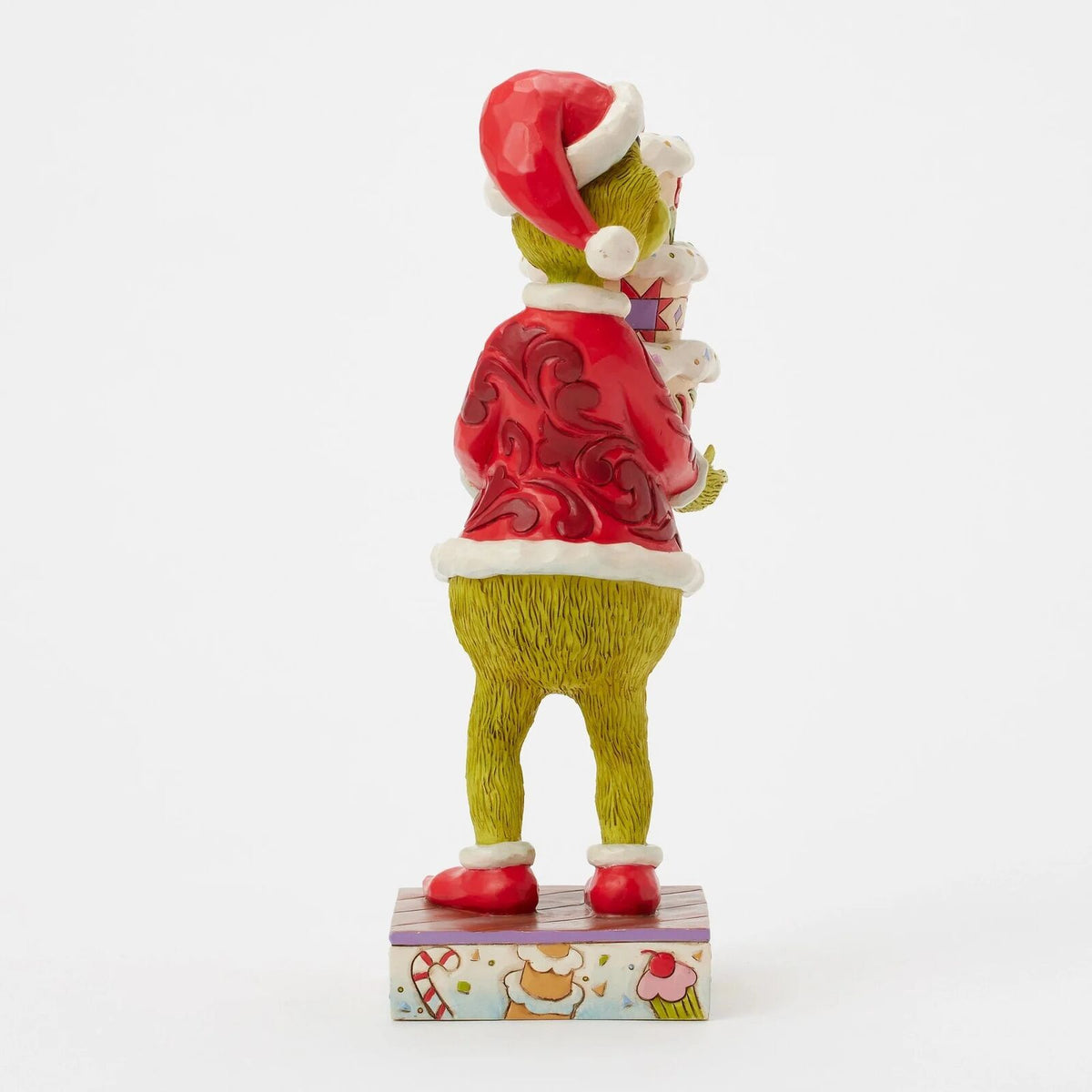 THE GRINCH BY JIM SHORE GRINCH WITH CAKE 23CM