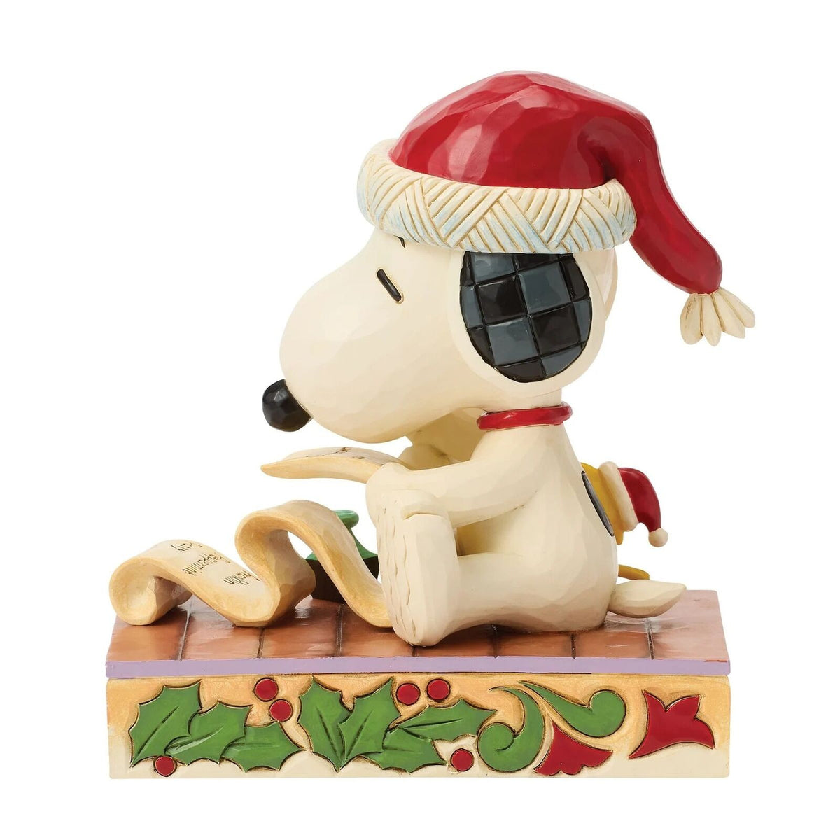 Peanuts By Jim Shore Snoopy Christmas List