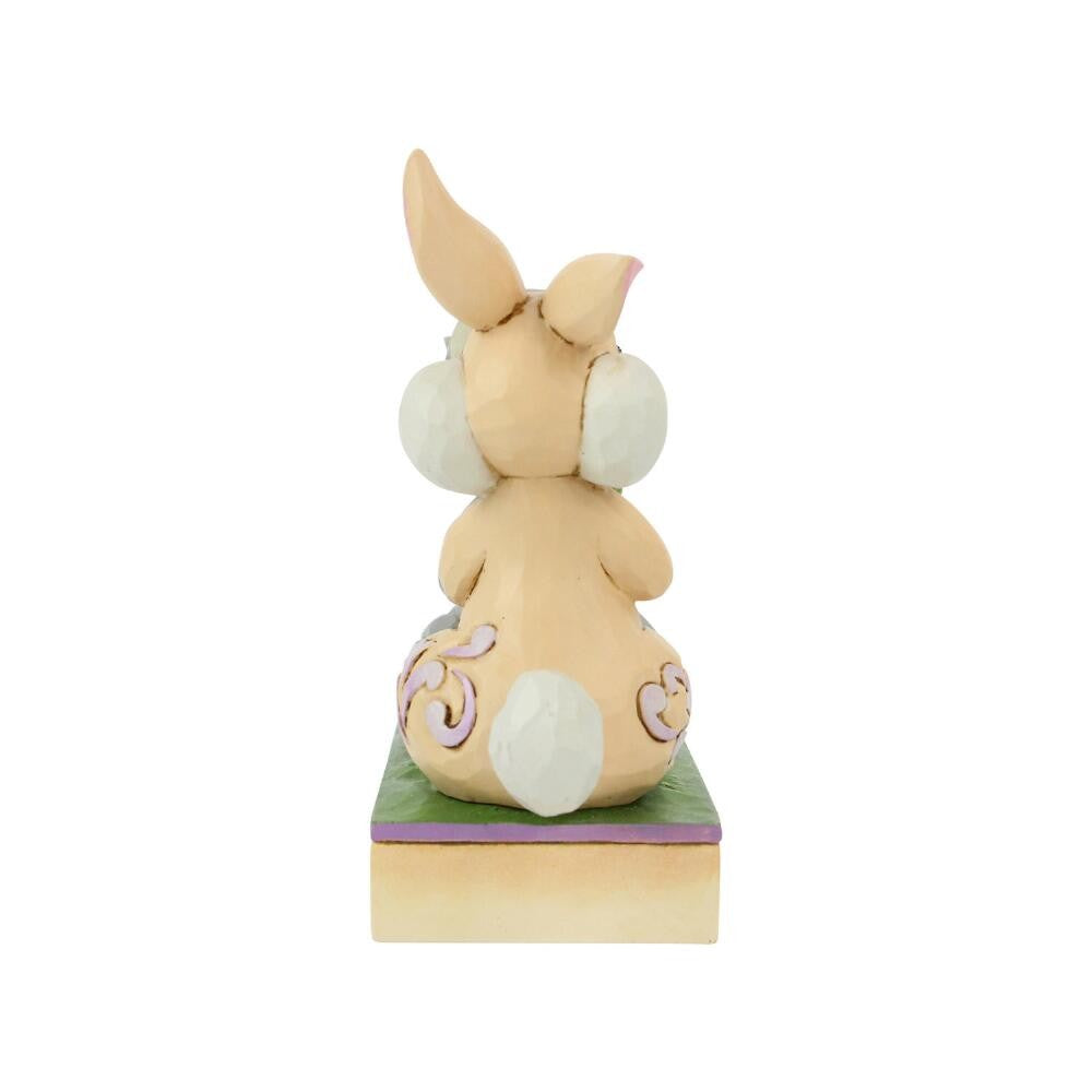 DISNEY TRADITIONS BY JIM SHORE THUMPER & BLOSSOM BUNNY BOUQUET BAMBI