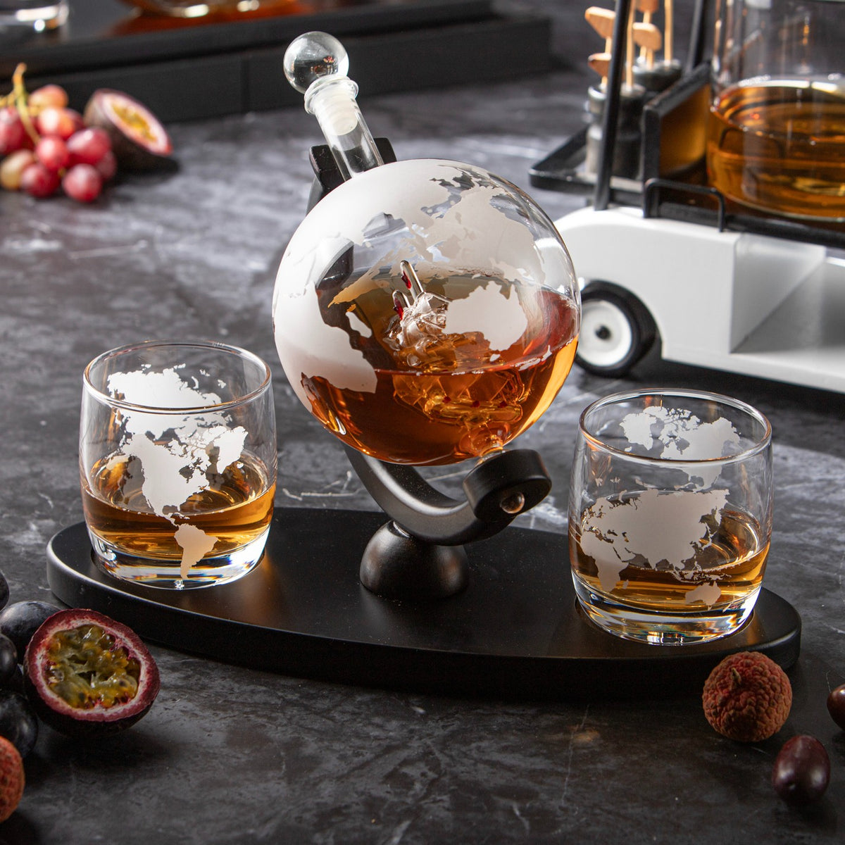 Preston Globe 4 Piece Whisky Set 850ml