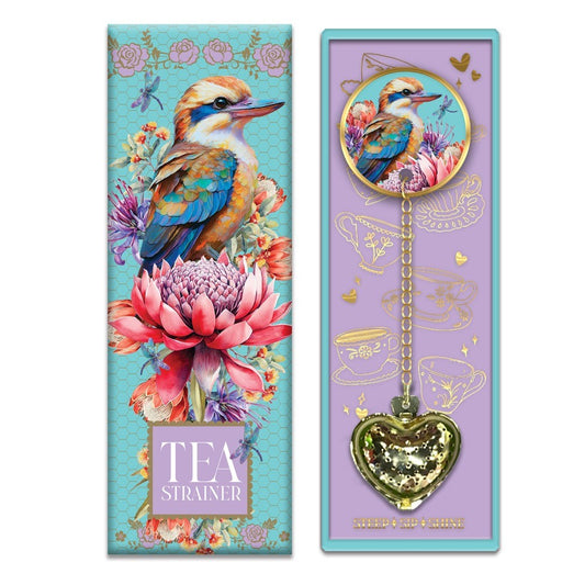 Lisa Pollock Ceramic Tea Strainer With Gold Detailing Vintage Kookas