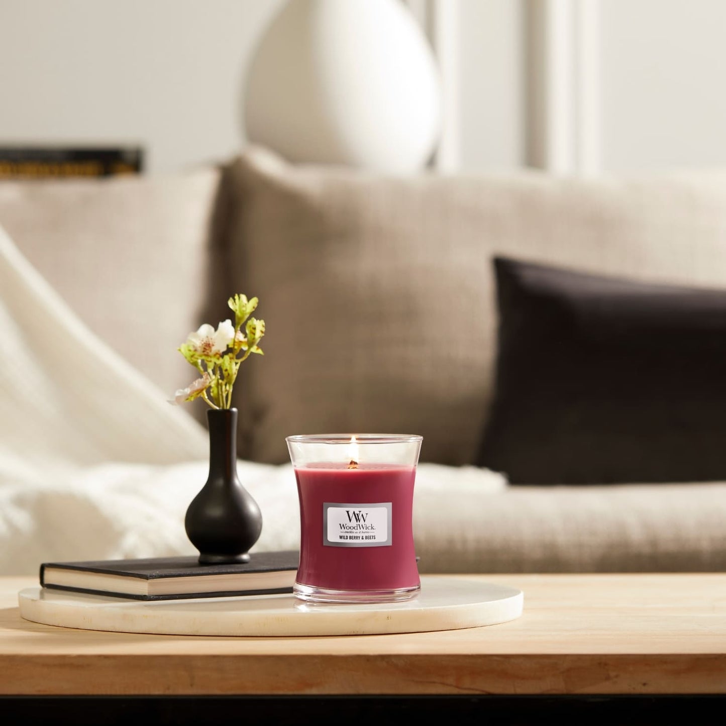 WoodWick Candle Wild Berry & Beets Mini