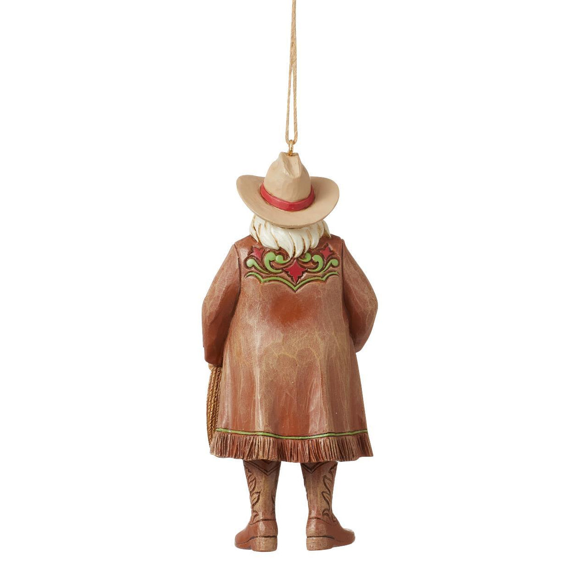 Heartwood Creek By Jim Shore Western Santa Hanging Ornament