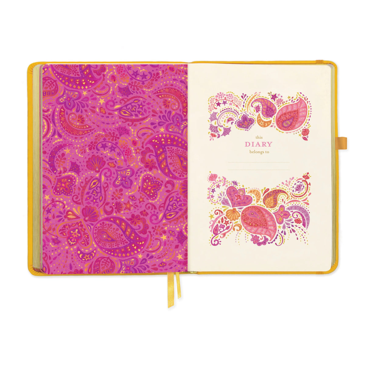 Intrinsic 2027 Diary Planner The Year For Joy & Happiness - Limoncello Yellow