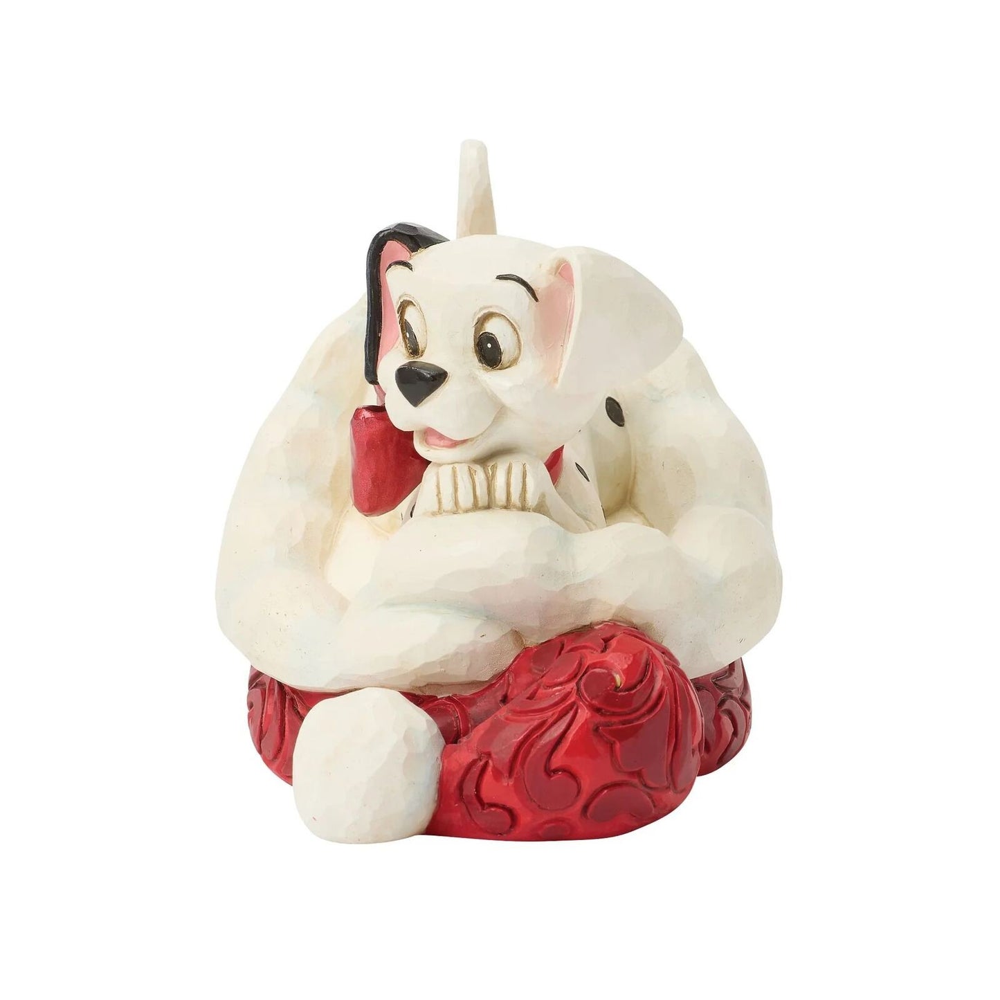 DISNEY TRADITIONS BY JIM SHORE CHRISTMAS 101 DALMATIONS SANTA HAT