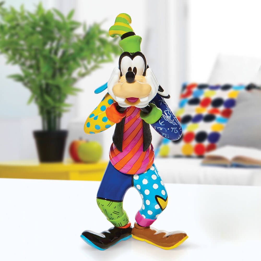 DISNEY BRITTO GOOFY LARGE FIGURINE