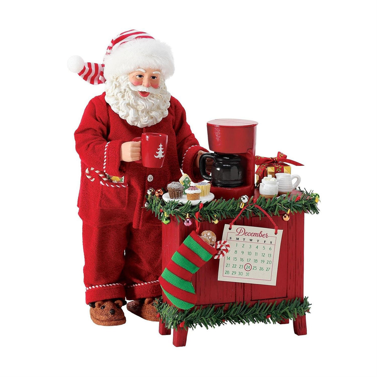 POSSIBLE DREAMS SANTA "BUT FIRST, COFFEE"