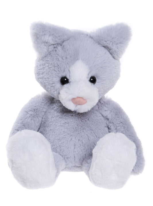 BEAR & ME BY CHARLIE BEARS PUDDY KITTEN CLOUDY GREY