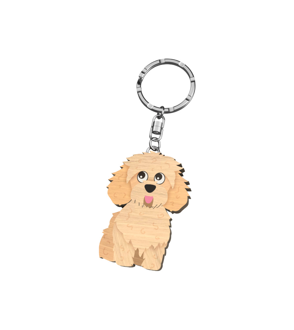 HANDMADE KEYRING CAVOODLE