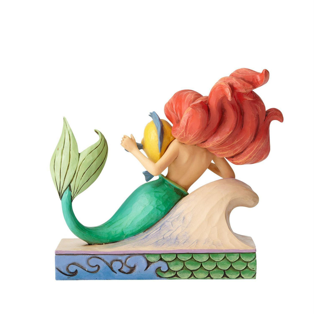 DISNEY TRADITIONS BY JIM SHORE ARIEL WITH FLOUNDER