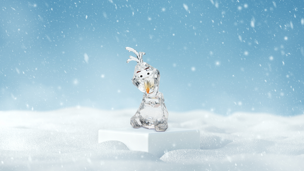 DISNEY SHOWCASE FACETS COLLECTION OLAF FIGURINE