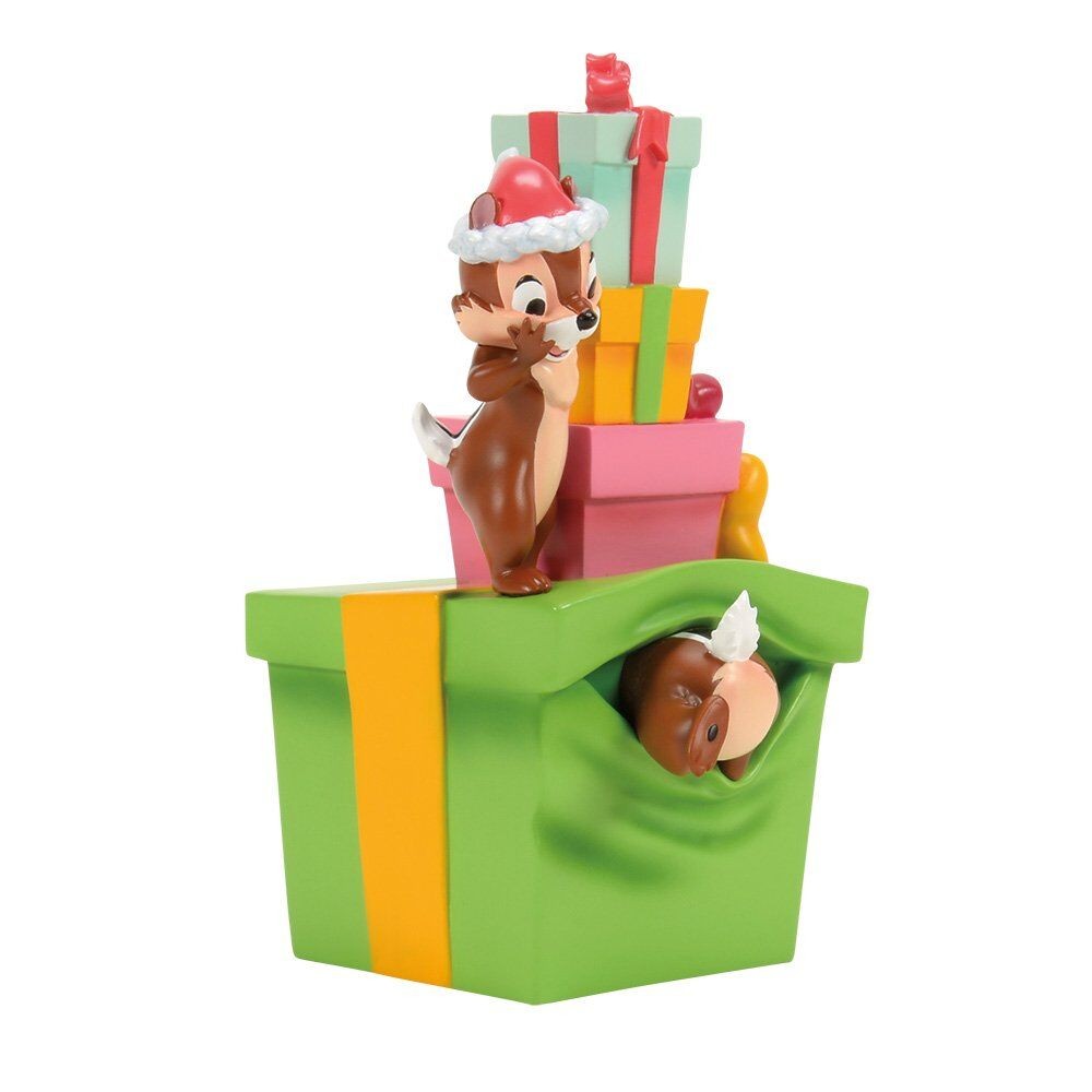 Disney Showcase Christmas Chip 'N' Dale With Gifts