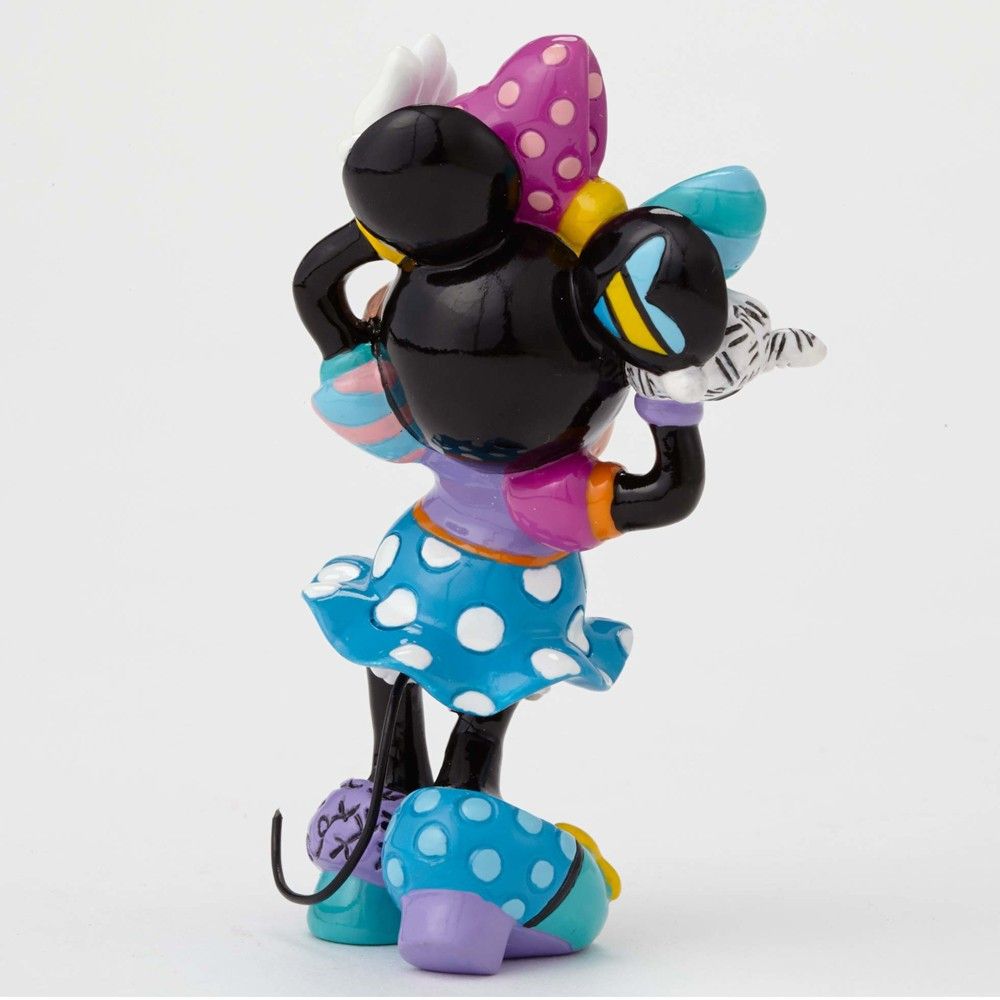 DISNEY BRITTO MINNIE MOUSE ARMS UP MINI FIGURINE