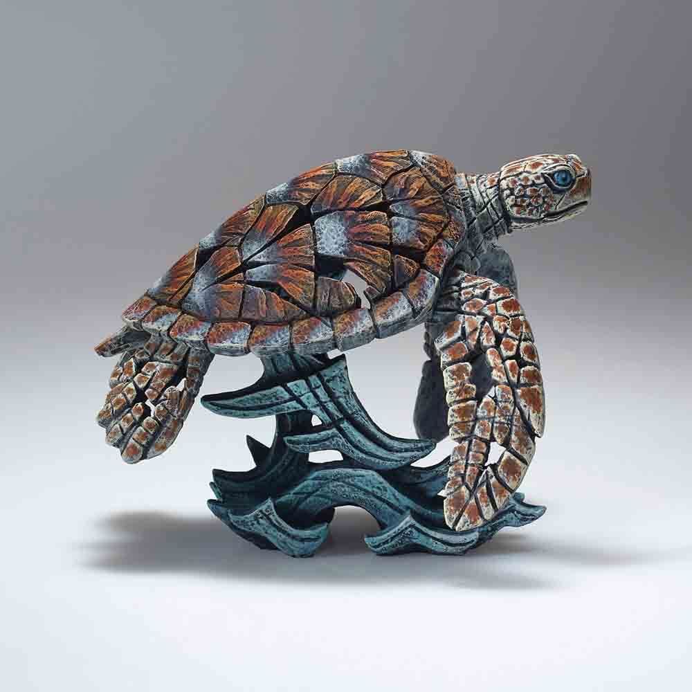 EDGE SCULPTURE MINIATURE SEA TURTLE