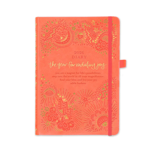 Intrinsic 2026 Diary The year for radiating joy - Peach