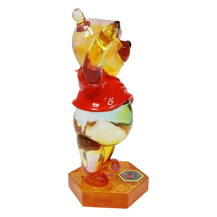 DISNEY GRAND JESTER STUDIOS WINNIE THE POOH 100TH ANNIVERSARY RAINBOW FIGURE LIMITED EDITION
