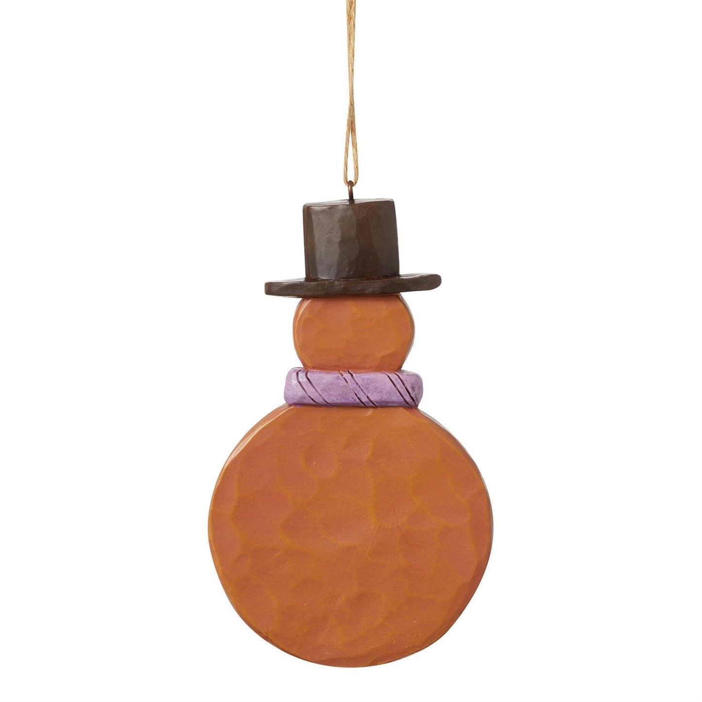 HEARTWOOD CREEK HANGING ORNAMENT SNOWMAN GINGERBREAD