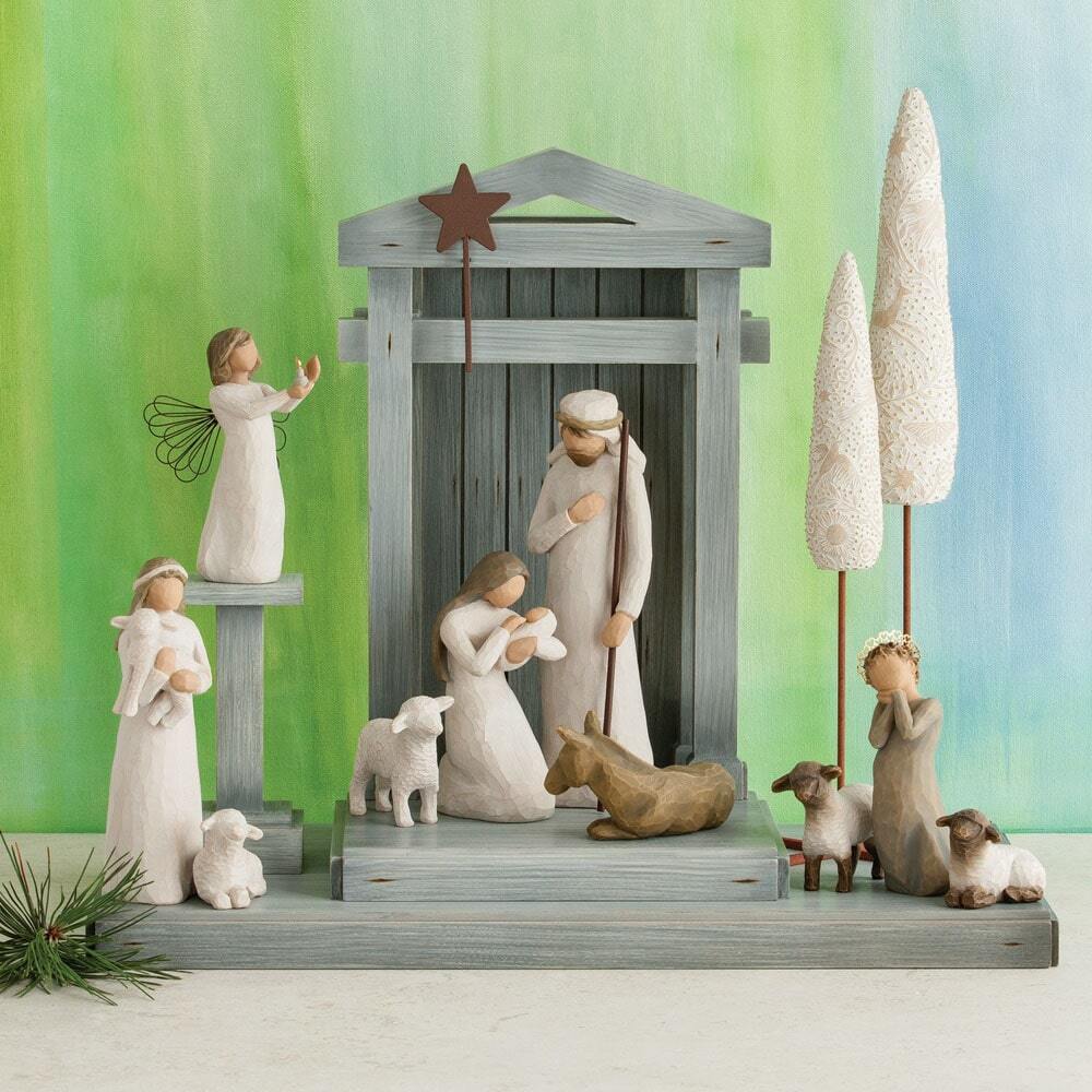 WILLOW TREE NATIVITY - CRECHE 43CM