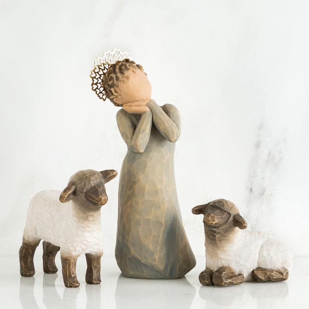 WILLOW TREE NATIVITY - LITTLE SHEPHERDESS