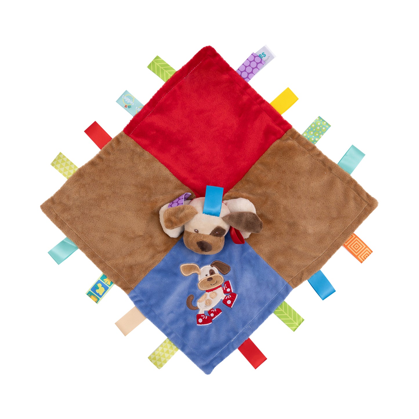 Mary Meyer Taggies Buddy Dog Character Blanket